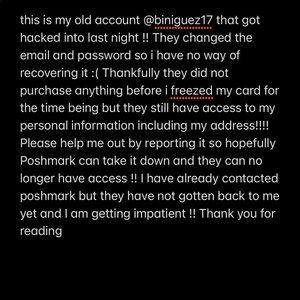 PLEASE HELP ME REPORT THIS ACCOUNT DO NOT BUY